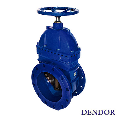 Задвижка 47GV DN 600 с редуктором, Dendor