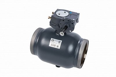 065N0166GR RJIP Premium Кран шаровой WW DN300 PN25 WG (приварной, с редуктором, С/П), Ридан