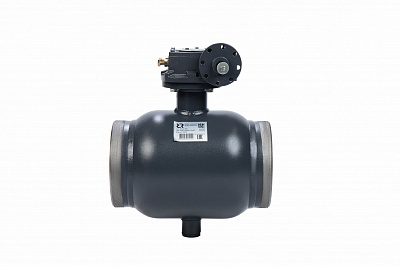 065N0166GR RJIP Premium Кран шаровой WW DN300 PN25 WG (приварной, с редуктором, С/П), Ридан